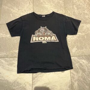 Black Dallas Roma F.C. Soccer T-Shirt